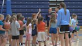 LC women's basketball team inspires next generation at Junior Warrior camp