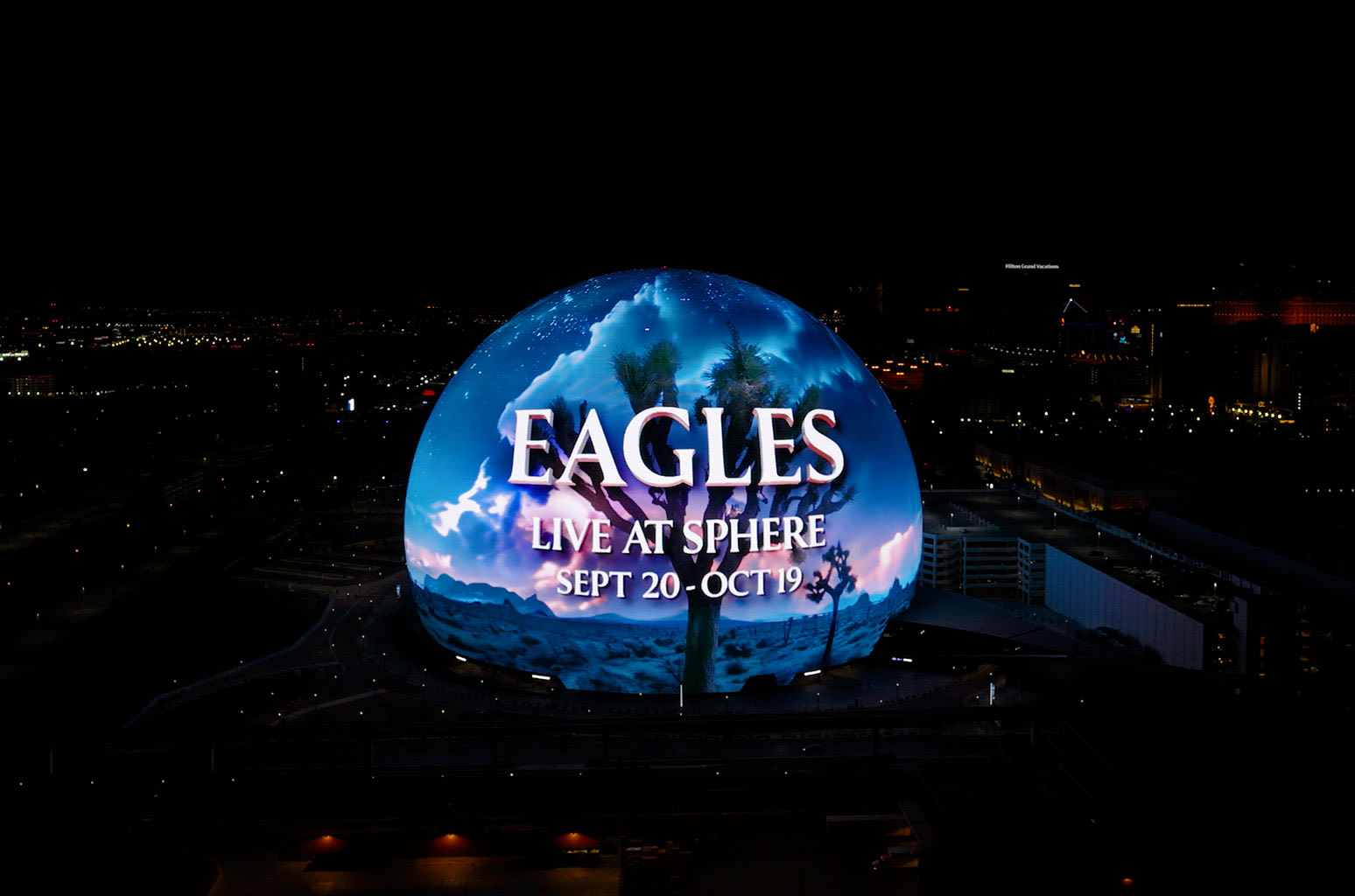 Eagles Book 12 Fall Dates at Las Vegas Sphere