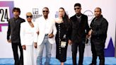 Usher Hits the 2024 BET Awards Red Carpet in Jeans as He's Joined by His Wife Jenn Goicoechea, Mom and Sons!