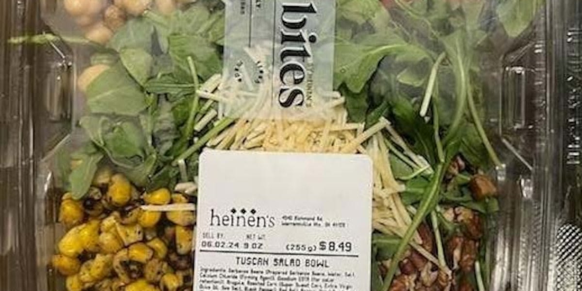 Heinen’s issues allergy alert for potentially contaminated salad