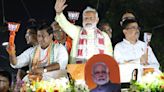 El primer ministro de India, Narendra Modi, se proclama ganador de las elecciones con un margen menor de lo esperado