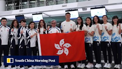 Haughey, Cheung named Hong Kong’s Olympic flag-bearers as city’s athletes depart