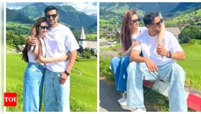 Shoaib Malik and Sana Javed share romantic photos from their Switzerland vacay; fans say 'MashaAllah' - See inside | - Times of India