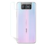 O-one大螢膜PRO ASUS Zenfone 7 ZS670KS/Zenfone 7 Pro ZS671KS共用版 全膠背面保護貼 手機保護貼-CARBON款