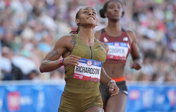 U.S. Olympic Trials: Sha'Carri Richardson falls short of qualifying for Paris in women's 200