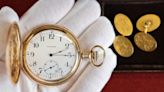 Gold pocket watch found in Titanic sold for record-breaking price