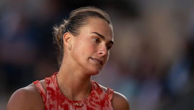 Sabalenka no participará en los Juegos Olímpicos de París