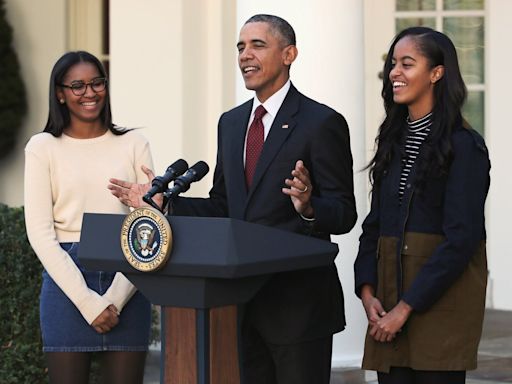 Barack Obama says Michelle warned their daughters not to go into politics: ‘It’ll never happen’