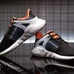 愛迪達 Adidas EQT Support 93/17 黑橘 編織 鹿晗 BOOST CQ2396