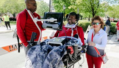 ALS has broken ex-Alabama football player Kerry Goode's body, but can't break his spirit