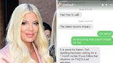 Tori Spelling's Realtor Accidentally Texted Her — About Her — And She Posted The Screenshot