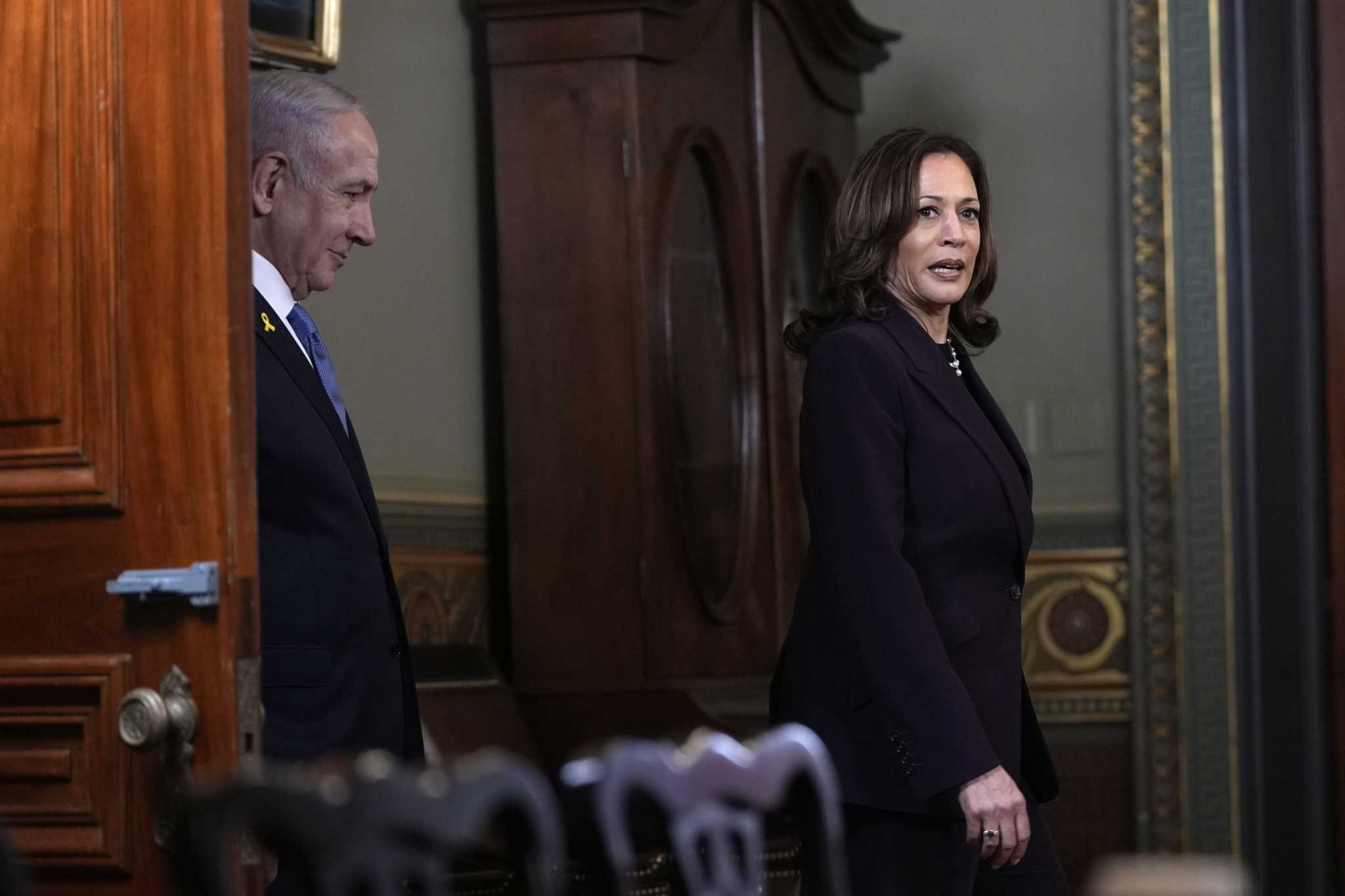 Israel-Hamas war latest: US Vice President Harris urges Netanyahu to reach a cease-fire deal soon