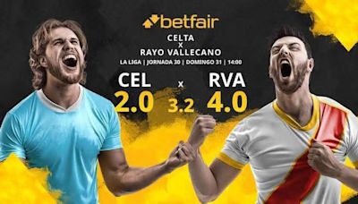 RC Celta de Vigo vs. Rayo Vallecano: horario, TV, estadísticas, clasificación y pronósticos