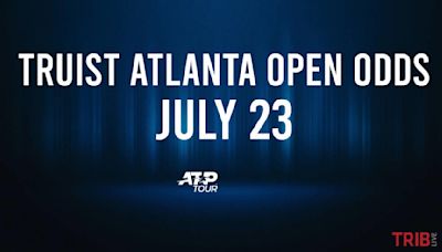 Truist Atlanta Open Men's Singles Odds and Betting Lines - Tuesday, July 23