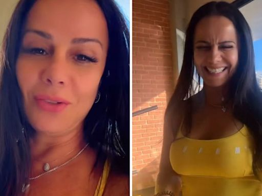 Viviane Araujo desabafa sobre treino pós-feriado e diverto com interação com personal: ' Tá revoltadinha'