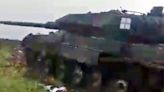 Russian Capture Of Ukrainian Leopard Tank, Bradleys Seen In Video