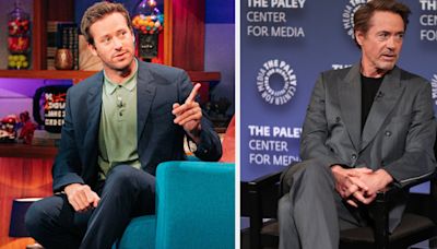 Armie Hammer Says Robert Downey Jr. Didn't Pay for His Rehab: 'Don't Want to Bring Anyone Else Into My Situation'
