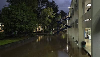 FES Aragón suspende clases por inundación del plantel; así lucen los alrededores