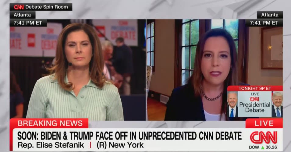 Erin Burnett Confronts Republican Elise Stefanik with Past Criticisms of Trump: ‘Here Are a Few Things That You Have Said…’