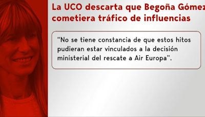 Las claves del informe de la UCO sobre Begoña Gómez: no encuentran indicios de ningún delito