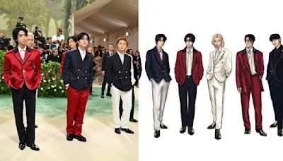 A Closer Look at Stray Kids in Tommy Hilfiger’s ‘American Cool’ Preppy Met Gala Outfit: See the Sketches