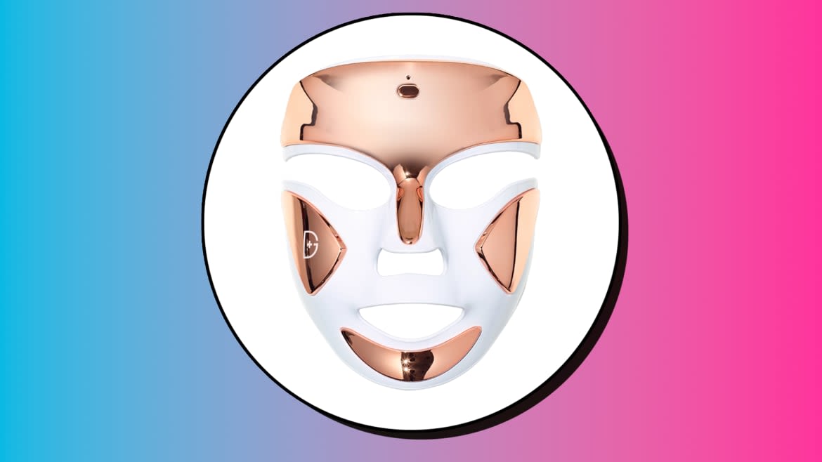 I Tried the Viral LED Face Mask That Delivers Red Light Therapy in Three Minutes