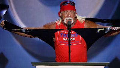 Hulk Hogan Ripped His Shirt Off In A Bizarre RNC Moment