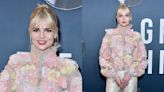 Lucy Boynton Blooms in Couture Florals at ‘The Greatest Hits’ Premiere