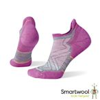 官方直營 Smartwool 女 機能跑步局部輕量減震踝襪 中性灰 美麗諾羊毛襪 跑襪 保暖襪 除臭襪