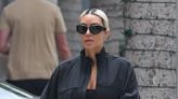 Kim Kardashian Shows Off Her Toned Tummy While Visiting Skin Care Clinic in L.A.