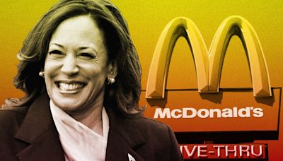 Kamala Harris could make history as the first president to work at McDonald’s