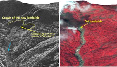 ISRO Satellite Images Reveal Extensive Damage from Wayanad Landslide