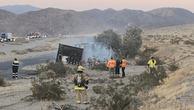 All lanes of I-15 opened following dayslong closure that left drivers stranded between L.A. and Las Vegas