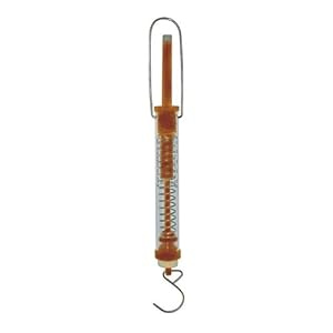 Tubular Spring Scale - Grams/Newtons: 1000g 10N Brown - Karter ...