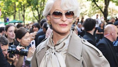 No, this isn't Meryl Streep as Miranda Priestly at Paris Fashion Week