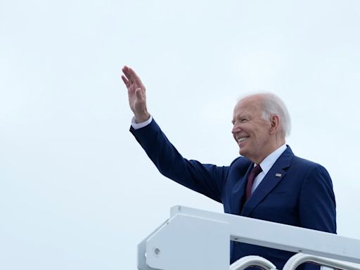 Biden holds social event with ice cream to thank campaign staff after bowing out of election