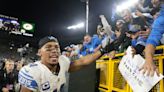 Packers fan pours beer on Lions WR Amon-Ra St. Brown: 'I lost my Lambeau Leap virginity'