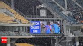 Rain forces abandonment of 2nd Women's T20I between India and South Africa | Cricket News - Times of India