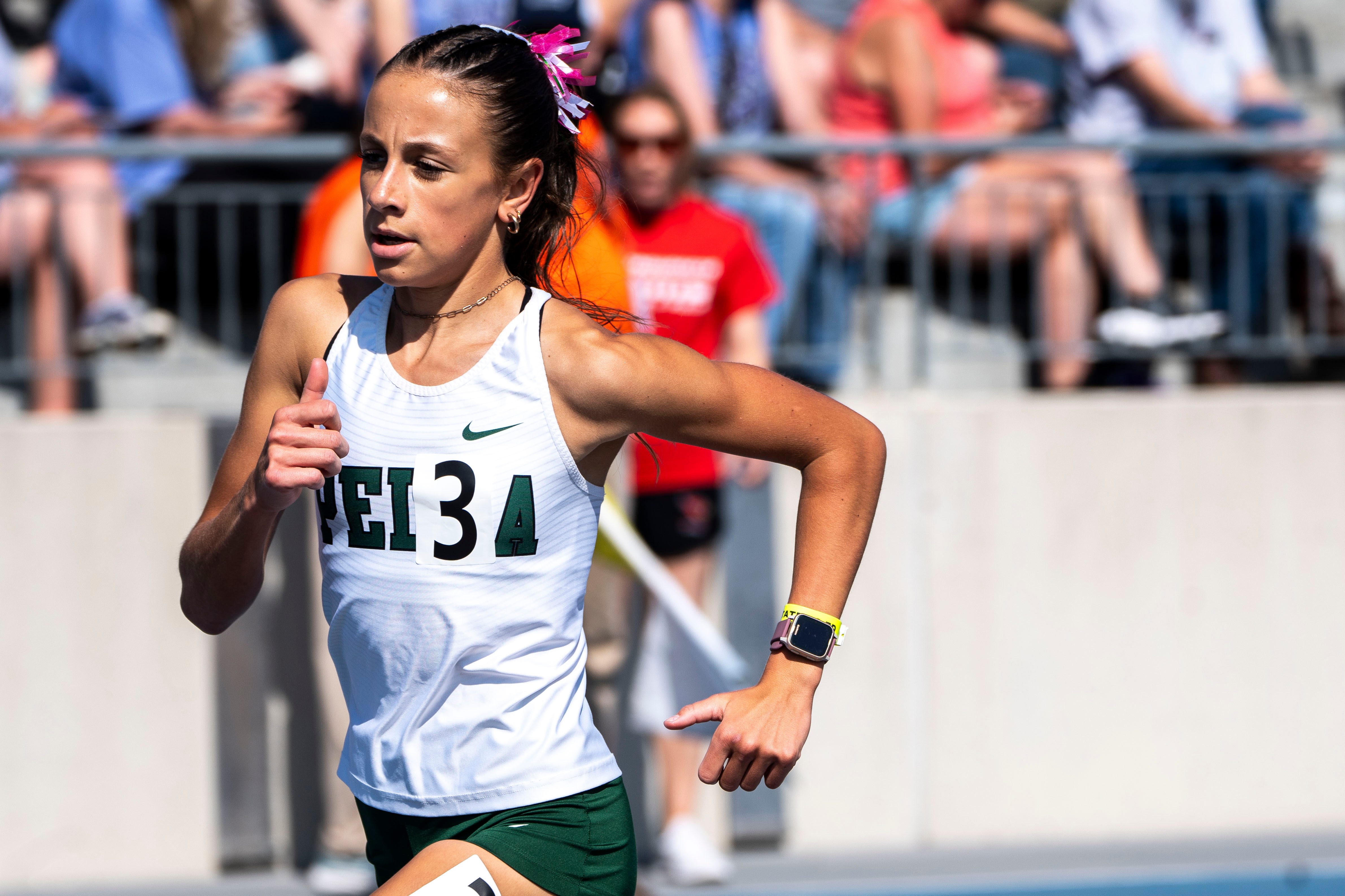 Marissa Ferebee and Pella distance runners dominate at the 2024 Iowa state track meet