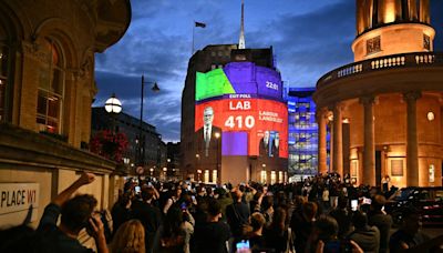 UK election: Starmer set to become next PM as Labour take majority of seats in Westminster, exit poll shows