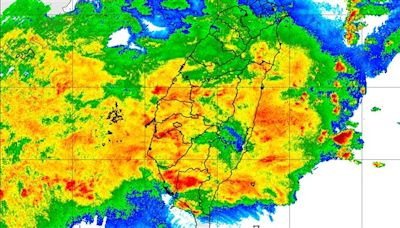 高屏豪雨特報 苗栗至台南及台東局部大雨