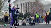 Ohio abortion rights activists protest restrictions to abortion pill in Washington D.C.