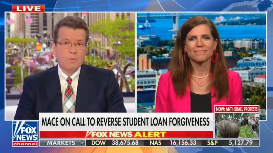 ‘There’s No Proof’: Fox’s Cavuto Challenges Nancy Mace’s Claim That George Soros Is Behind Campus Protests