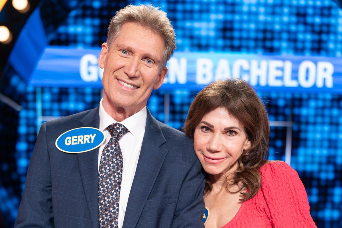 'Golden Bachelor' Gerry Turner introducing Theresa Nist as "my lovely wife" on 'Celebrity Family Feud' serves up one final moment of cringe