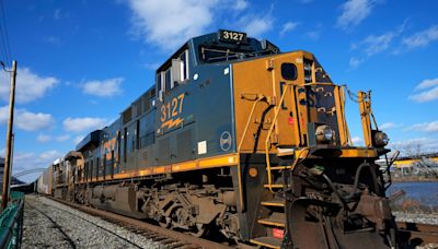 Train runs off tracks, flattens garage at Western NY home