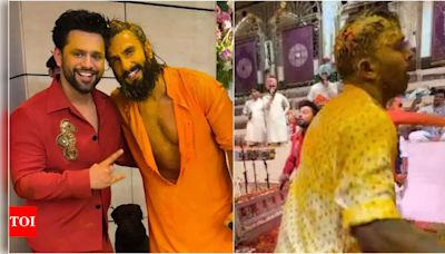 Rahul Vaidya: Ranveer Singh and Hardik Pandya were all over the place during Anant Ambani and Radhika Merchant's wedding festivities - Exclusive | Hindi Movie News - Times of...