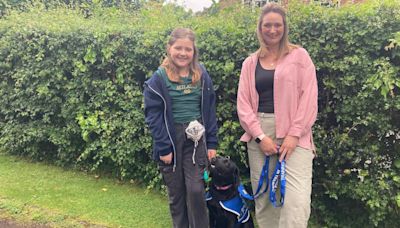 Girl, 9, and her assistance dog shortlisted for award
