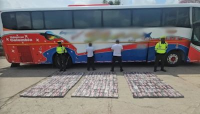 Incautaron narcobus con más de 300 kilos de cocaína en La Guajira: cayeron dos personas