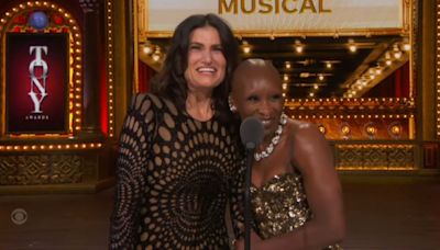 ‘Wicked’ Stars Idina Menzel & Cynthia Erivo Bring Their “Green Girl Power” To The 2024 Tony Awards