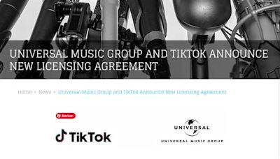 Universal Music Group und TikTok verkünden neue Lizenzvereinbarung